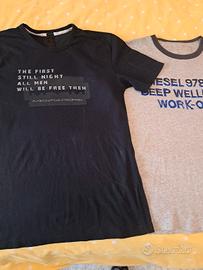 2 t-shirt uomo Messagerie 