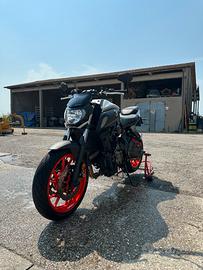 Yamaha MT-07 2020 7700km depo a libretto