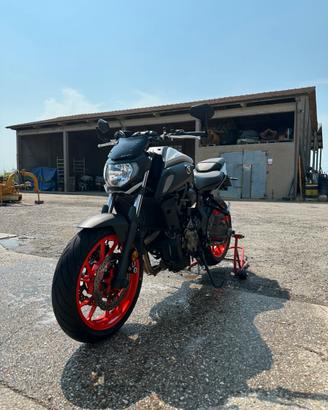 Yamaha MT-07 2020 7700km depo a libretto
