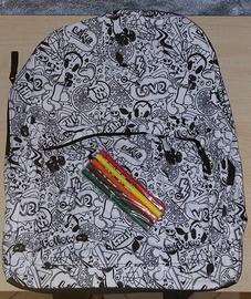 Zaino Coca Cola da colorare