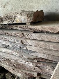 Tavole grezze di noce