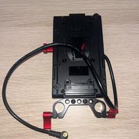 Piastra  Batteria Vlok per Sony FS 5 a Atre