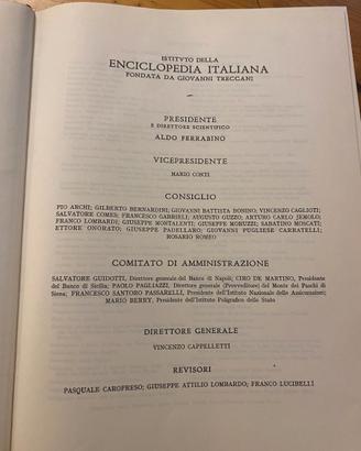 DIZIONARIO ENCICLOPEDICO TRECCANI