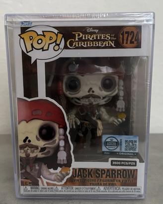 Funko Pop Jack Sparrow Skeleton 1724