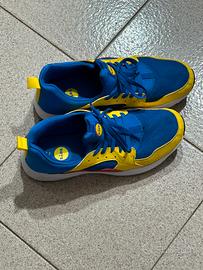 Scarpe sportive Lidl uomo n°45 blu/gialle