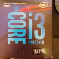 Intel i 3 8350 k