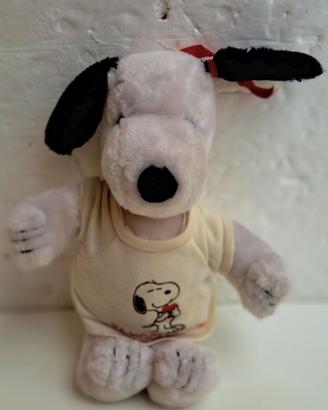 Peluche vintage 1968 Snoopy personaggio arachidi