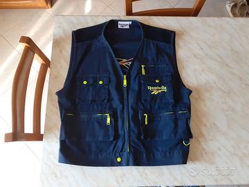 Gilet Reebok vintage anni 90 in cotone taglia XL