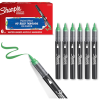 Sharpie pennarrelli 6pz verdi acrilica