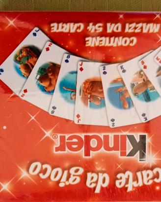 Carte da gioco kinder di pat & stanley