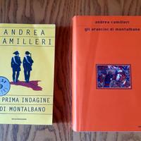 2 libri sul commissario Montalbano 