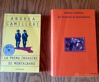 2 libri sul commissario Montalbano 