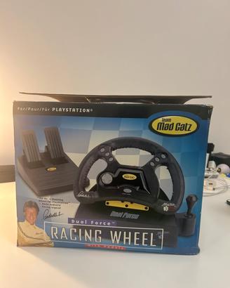 volante con pedali mad catz playstation