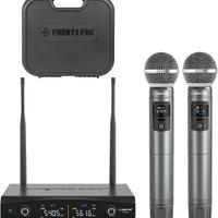 Phenyx Pro Sistema microfonico wireless custodia,