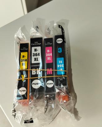 Cartucce Compatibile Nuove sigillate. H 364 colori