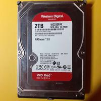 HARD DISK WESTERN DIGITAL 2 TB 3"1/2 USATO FUNZI