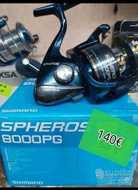 Mulinello SHIMANO SPHEROS 8000PG Nuovo