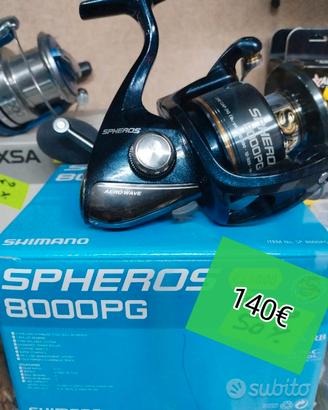 Mulinello SHIMANO SPHEROS 8000PG Nuovo