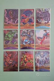 Trading cards Marvel Metal Fleer lotto