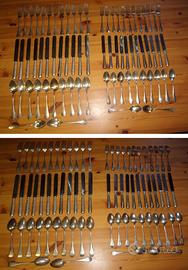 Servizio x 12 argentone 72 posate originali KRUPP