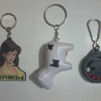 Portachiavi lotto 3 pezzi