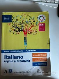 LIBRO DI ITALIANO: "REGOLE E CREATIVITA' VOLUME A"