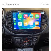 Carplay ed Android auto per Jeep Compass 