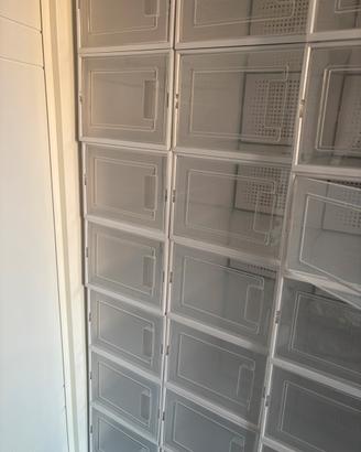 Box per scarpe impilabili