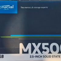Kit SSD 500GB Crucial MX500 + Adattatore 3.5"