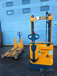 Stoccatore usato jungheinrich ejc 14 + pinza kaup