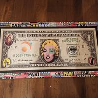 Quadro  Pop Art  "ART IS OVER"