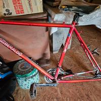 telaio beraldo in acciaio+ forcella marzocchi