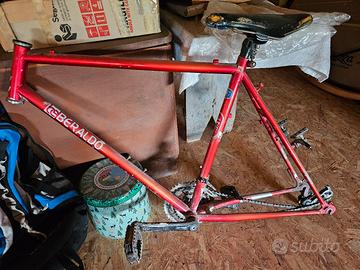 telaio beraldo in acciaio+ forcella marzocchi