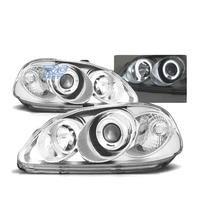 FARI OCCHI ANGEL HONDA CIVIC 95-98 CROMATI