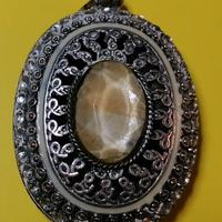 Grande ciondolo Vintage Traforato Silver