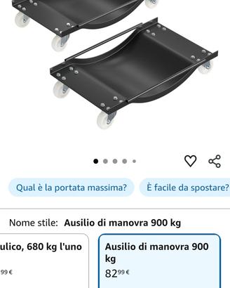 Carrelli sposta auto