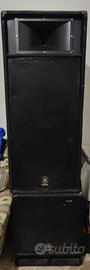 Casse Yamaha 2 colonne + 2 sub