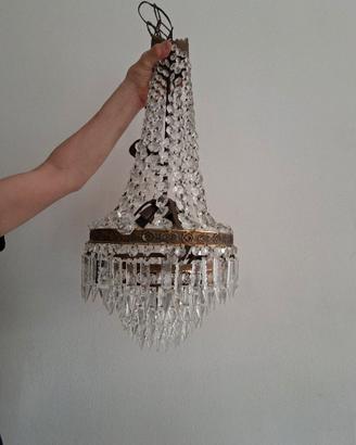 lampadario con applique