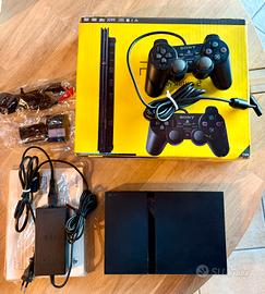 PLAYSTATION 2 SLIM PERFETTA BOXATA+GIOCO 