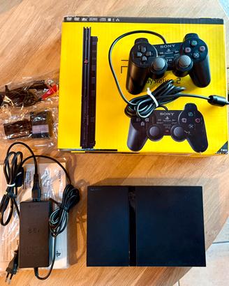 PLAYSTATION 2 SLIM PERFETTA BOXATA+GIOCO 
