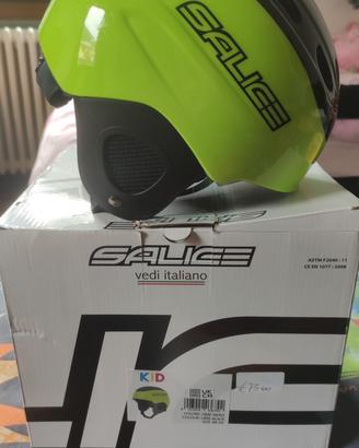 casco sci bambino misura 48-56
