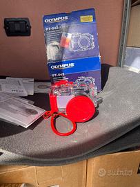 Custodia subacquea per macch. fotografica Olympus