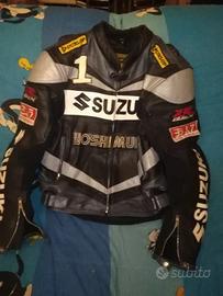 daytona leather giacca moto tg L