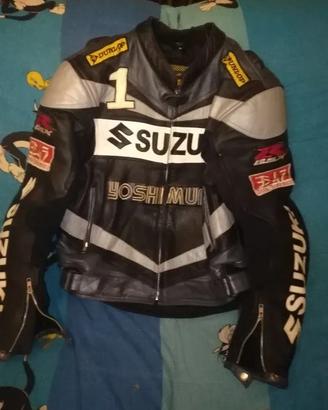 daytona leather giacca moto tg L