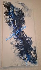 Quadri dipinti a mano Fluid Art ,  Pezzi Unici