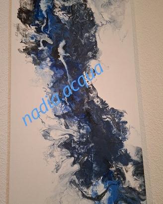 Quadri dipinti a mano Fluid Art ,  Pezzi Unici