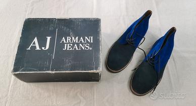Armani Jeans Scarpe Oxford 46 Fondo Di Negozio Box