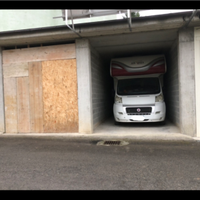 Box garage doppio per camper mansardato