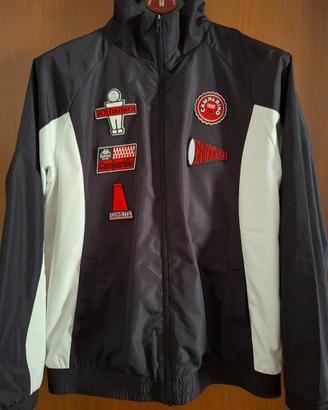 Kappa - Felpa con Zip Uomo Authentic