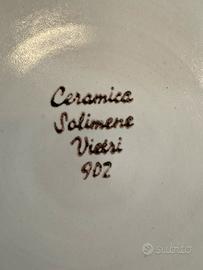 Set piatti ceramica Solimene Vietri